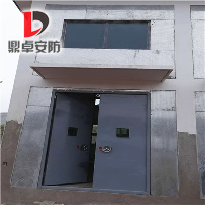 岳陽化工廠鋼制抗爆門工程-鼎卓防爆門廠家