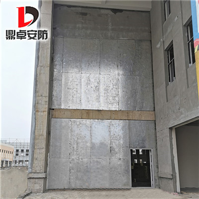 智能化工廠建設技術升級一期項目抗爆墻施工
