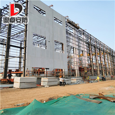 沈陽危廢間建筑選定鼎卓泄爆墻施工安裝